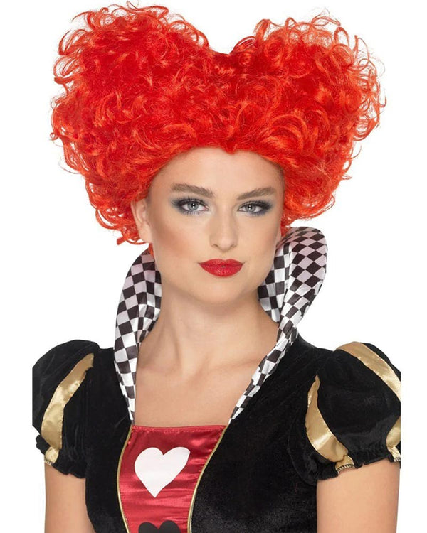 Heart Curly Red Wig