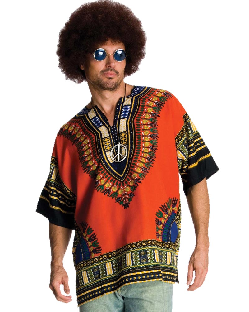 60s Hippie Mens Costume Kit