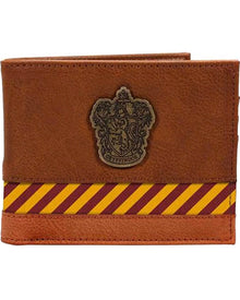 Harry Potter Wallet with Metal Hogwarts Crest
