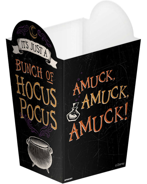 Hocus Pocus Popcorn Boxes Pack of 6