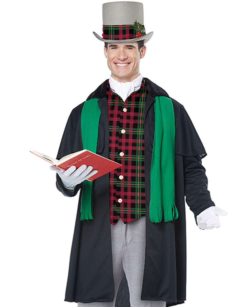 Holiday Caroler Mens Christmas Costume