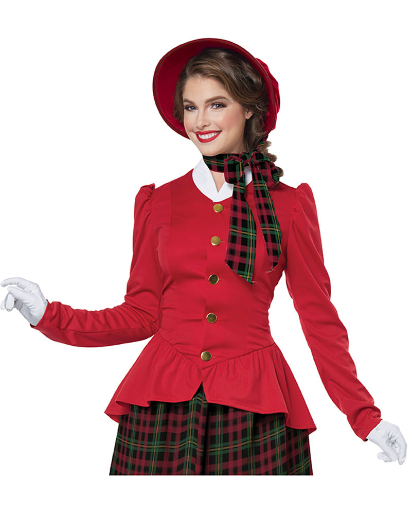 Holiday Caroler Womens Christmas Costume
