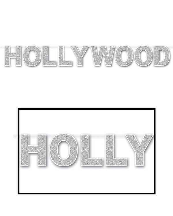Hollywood Glitter Banner