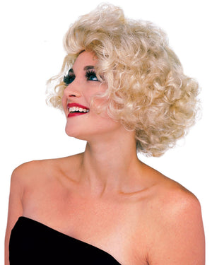 50s Hollywood Starlet Short Blonde Wig
