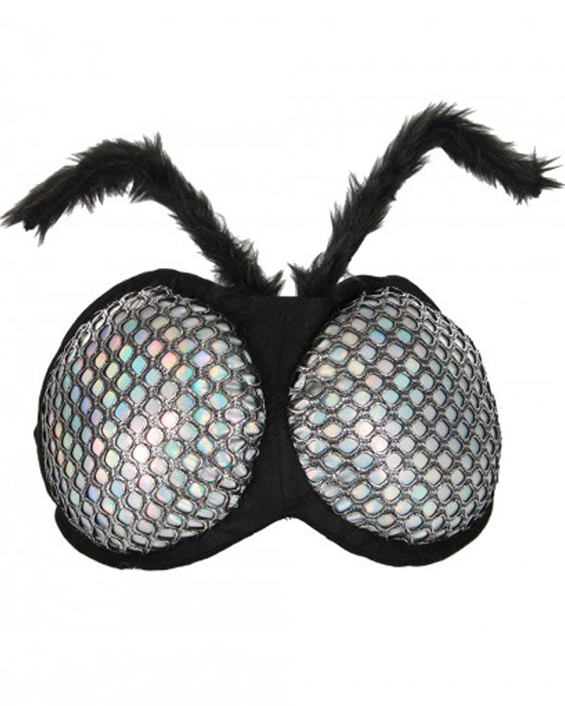 Holographic Fly Eyes Plush Deluxe Headband