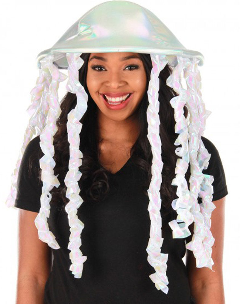 Holographic Jellyfish Hat