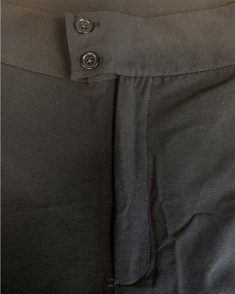 Hot Stuff Black 70s Mens Plus Size Flares