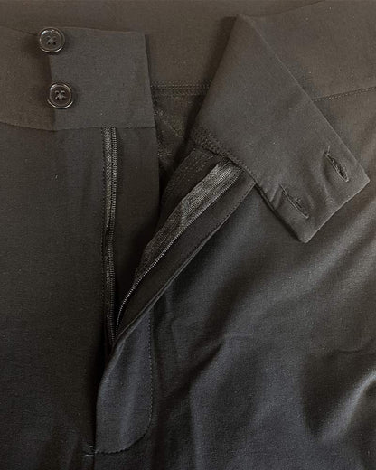 Hot Stuff Black 70s Mens Plus Size Flares