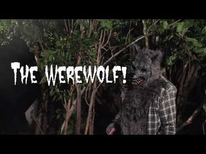 Grey Werewolf Ani Motion Mask