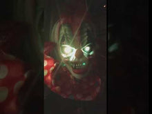 Halloween Small Hanging Clown Head 35cm