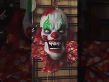 Halloween Animated Creepy Clown Head