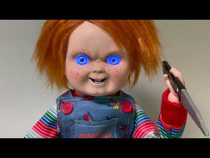 Sitting Chucky Doll Animatronic