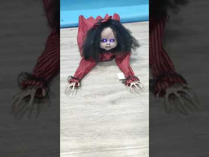 Animated Girl Crawling 110cm