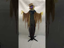 Light Up Scarecrow With Sound 1.6m For Halloween