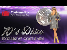 70s Boogie Babe Disco Ball Womens Mini Dress