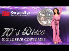 Night Fever Pink Sparkle 70s Womens Jumpsuit