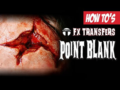 3D Point Blank FX Appliance Transfer Prosthetic Wound