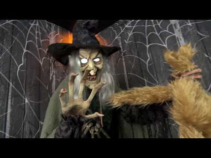 Animated Cat Tastrophe Without Fog Machine (US PLUG)