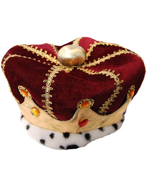 Royal King Plush Crown