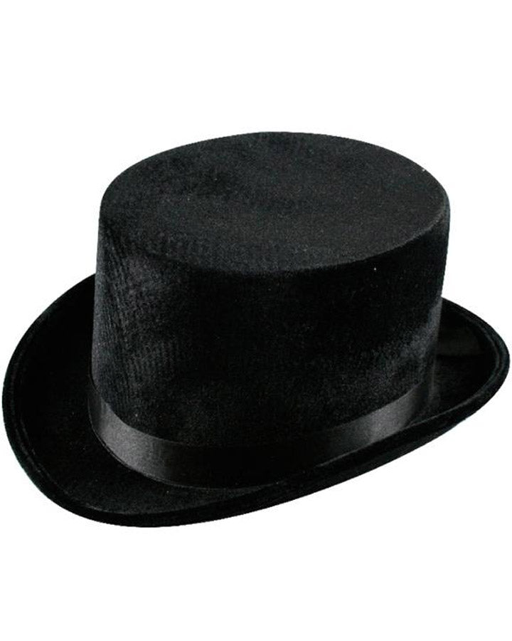 Black Velvet Top Hat