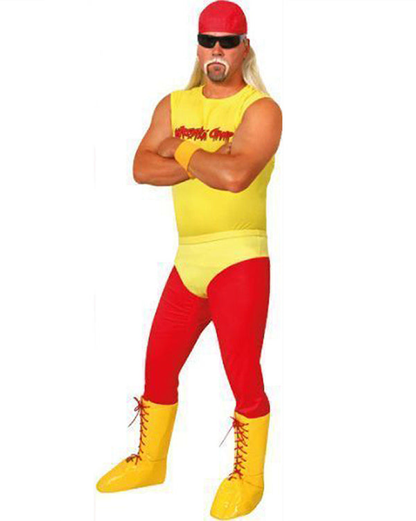 Hulk Hogan Wrestler Mens Costume