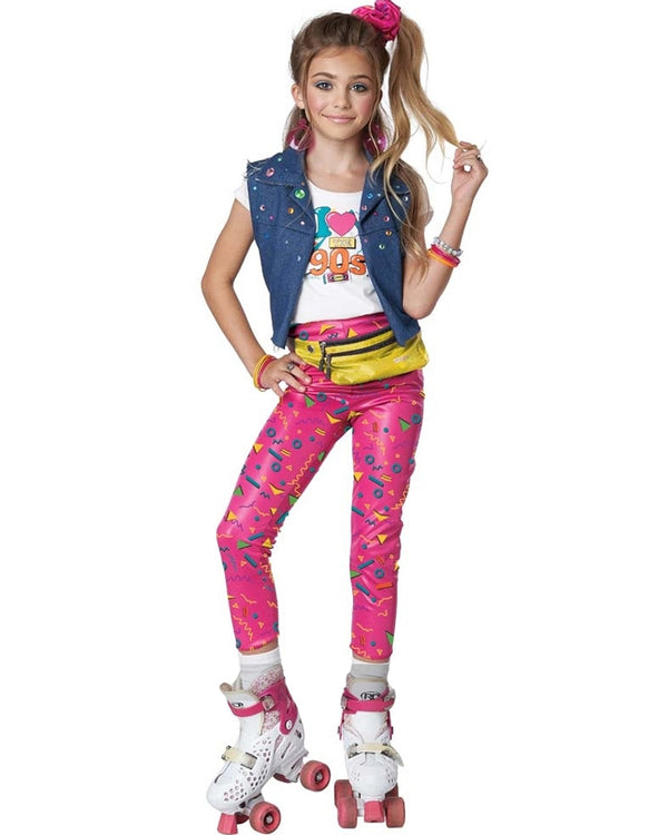 I Love the 90s Girls Costume