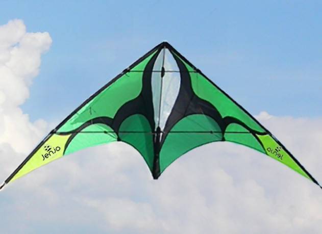 Green Stunt Kite