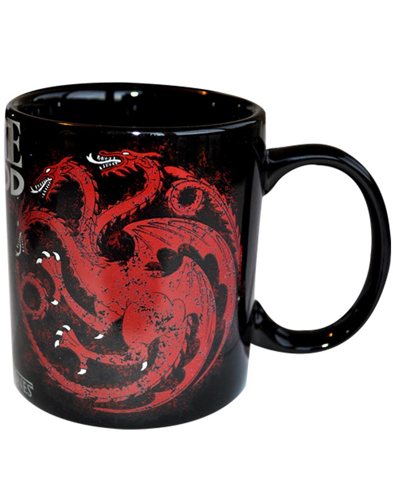 Game of Thrones Targaryen Fire and Blood Mug