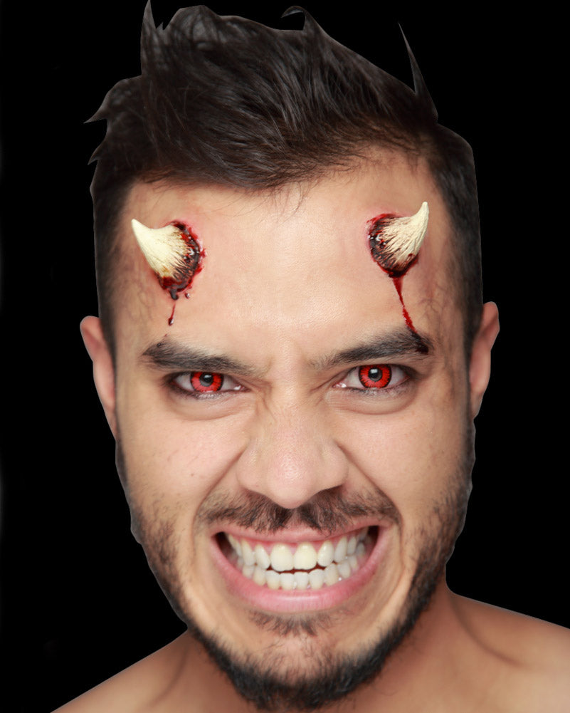 Incubus Horns Deluxe FX Appliance Transfer Prosthetic