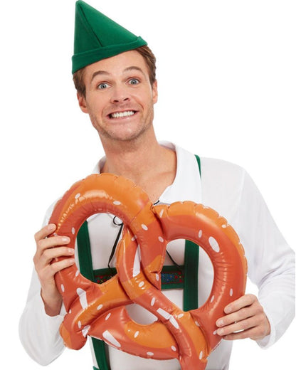 Inflatable Brown Oktoberfest Pretzel 40cm