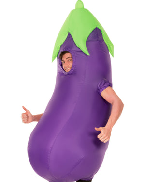 Eggplant Inflatable Adult Costume