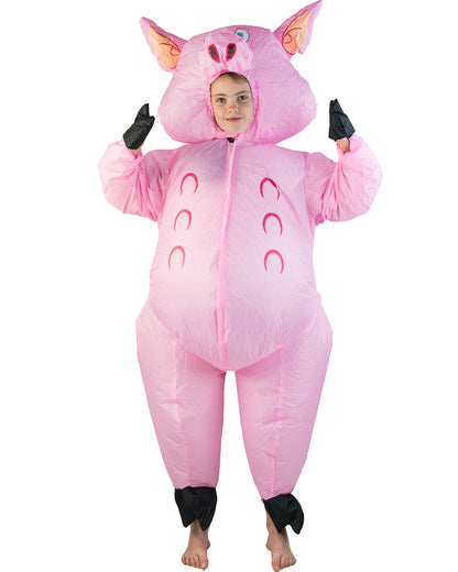 Inflatable Pig Kids Costume