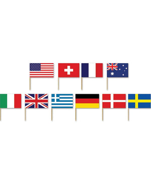 International Assorted Flags Picks