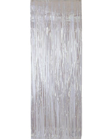 Iridescent Metallic Foil Door Curtain