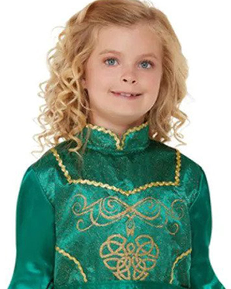 Irish Dancer Deluxe Girls Costume