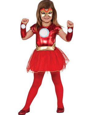 Iron Man Girls Costume