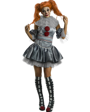 IT Movie Pennywise Deluxe Womens Costume