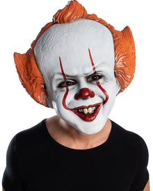 IT Pennywise Vacuform Moulded Adult Halloween Mask