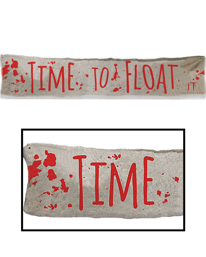 IT Time to Float Cloth Banner 1.8m