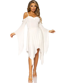 Ivory Gauze Dress Womens Costume