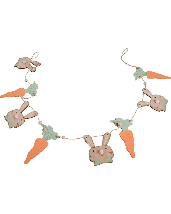 Ivy Bunny And Carrot Bunting 1.2m