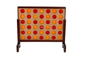 Mega4 Hardwood Connect Four In A Row Game Set 75cm