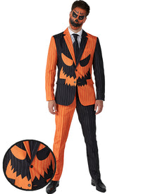 Jack O Pinstripe Mens Halloween Suitmeister