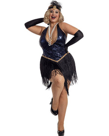 20s Jazzy Jezebel Plus Size Womens Costume