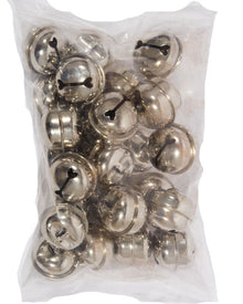 Silver Jingle Bells Pack of 24