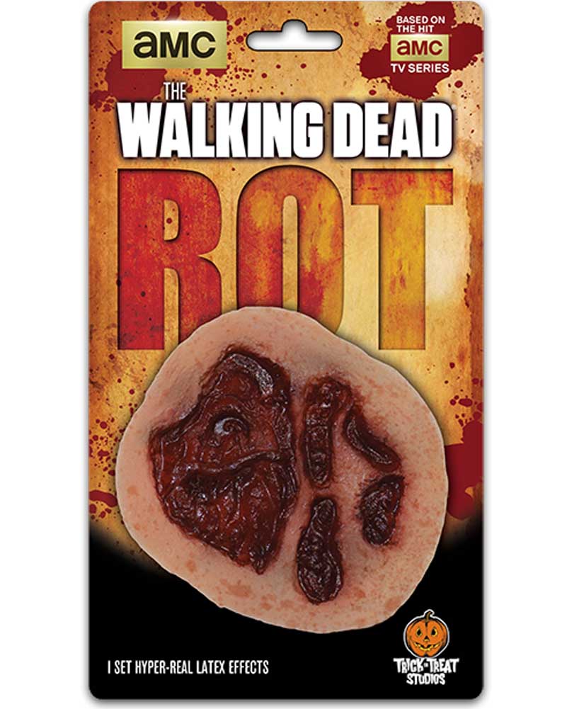 The Walking Dead Rot Wound FX Appliance Transfer Prosthetic Wound