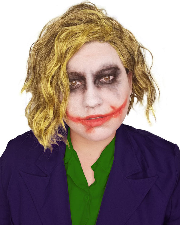 Joker Knight Short Green Wig