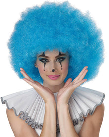 Jumbo Blue Halloween Wig