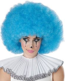 Jumbo Blue Halloween Wig