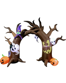 Jumbo Spooky Tree Arch Lawn Halloween Inflatable 3m